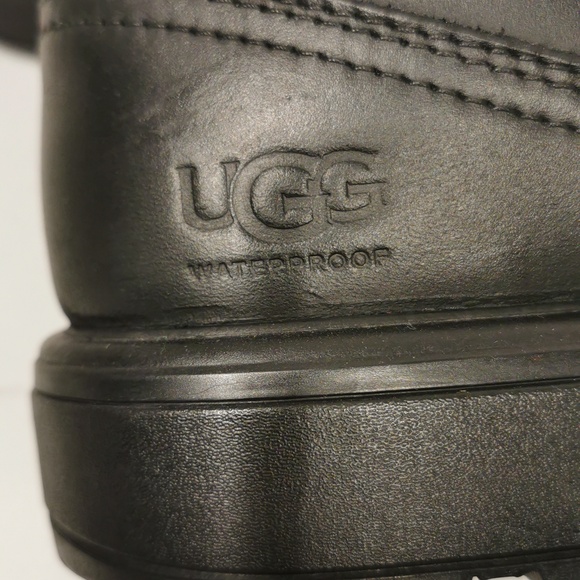 Ugg Australia Biltmore Chukka Men's Black Waterproof Boots - Picture 7 of 10